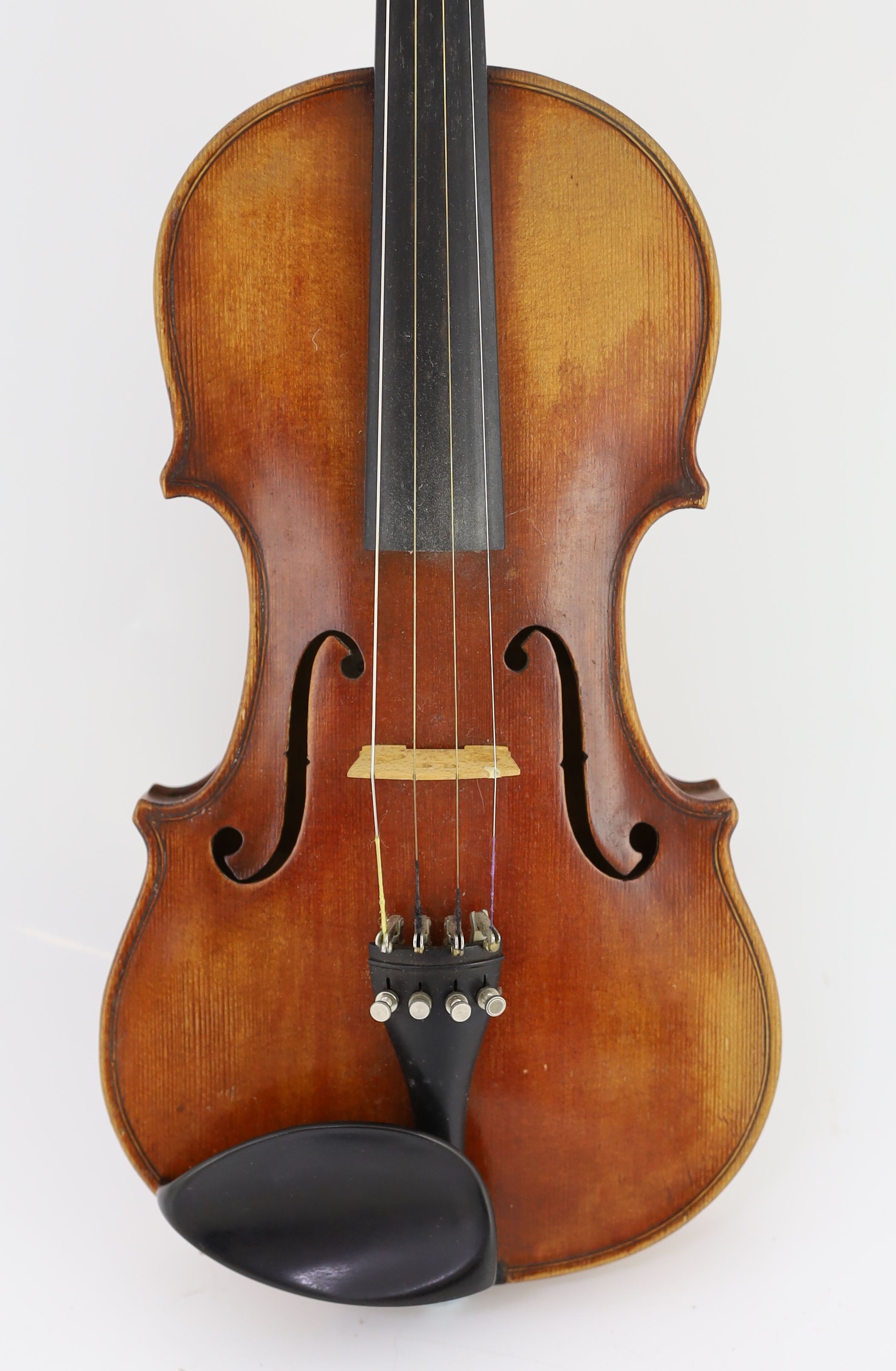 A Giuseppe Fiorini violin, with label